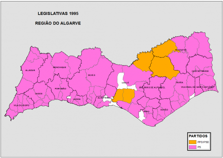 ALGARVE: LEGISLATIVAS 1995
